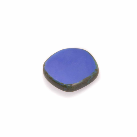 Onregelmatig rond 15 mm lavendelblauw
