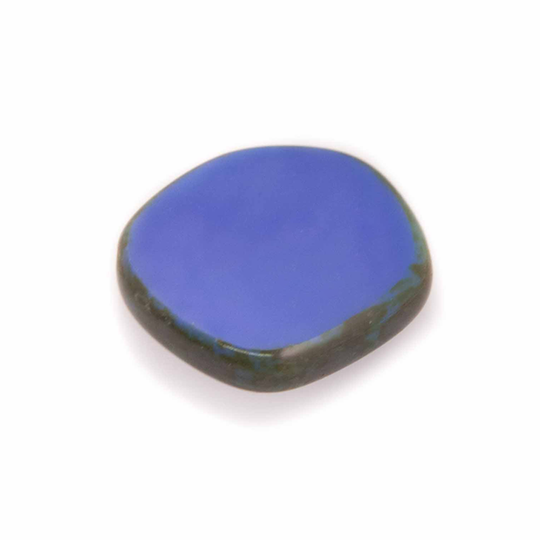 Onregelmatig rond 22 mm lavendelblauw