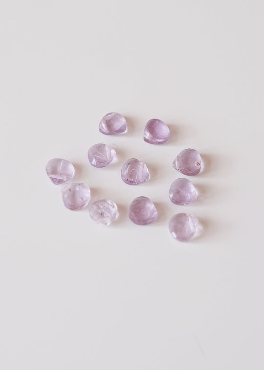 Briolette mini onion, lavendel amethist