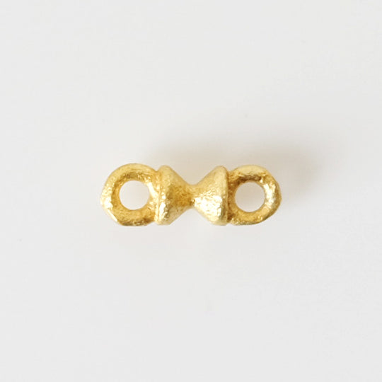 Link zandloper, verguld