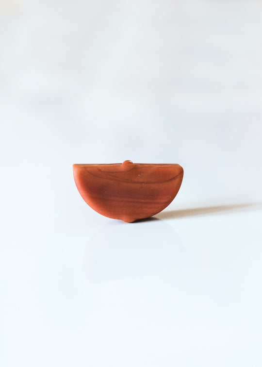 Murano halve maan, lichtbruin