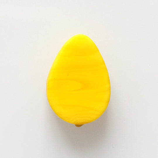 Murano druppel, geel