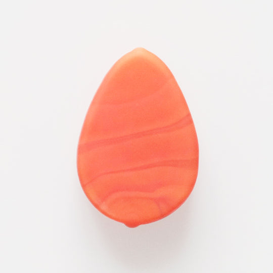 Murano druppel, oranje