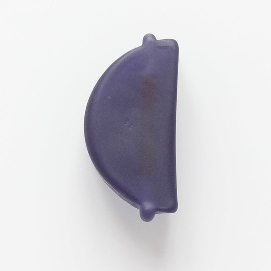 Murano halve maan, donker paars