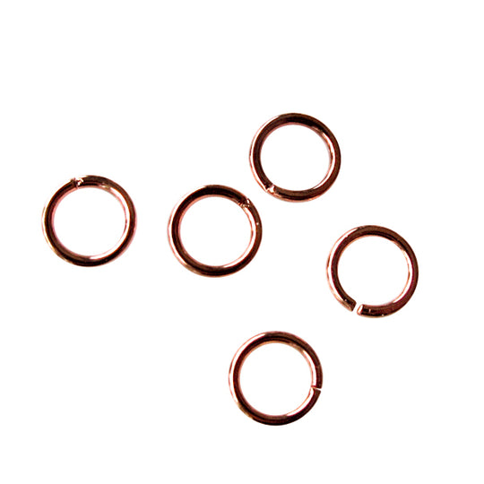 Open ringetje rosé 7mm