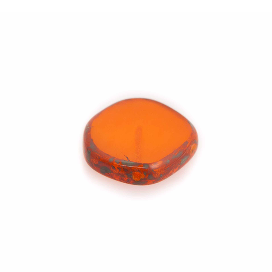 Onregelmatig rond 15 mm oranje