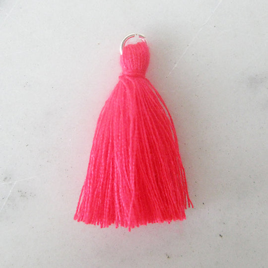 Flosj neon koraalroze