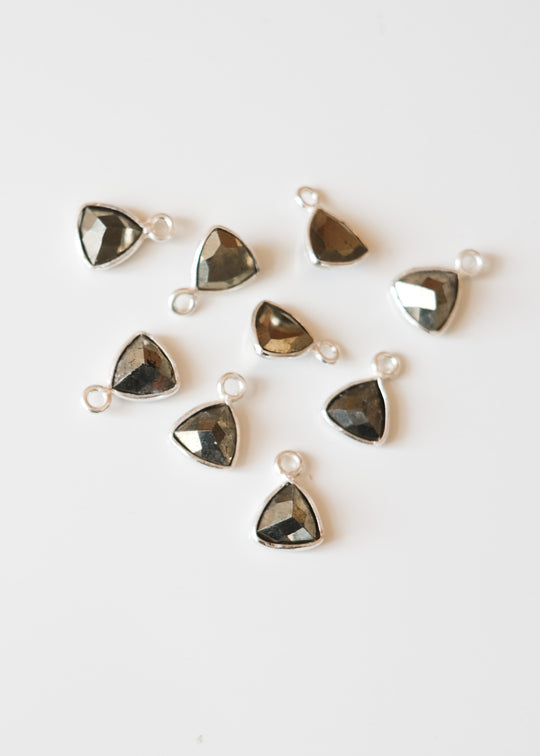 Bedel trillion pyriet, zilver