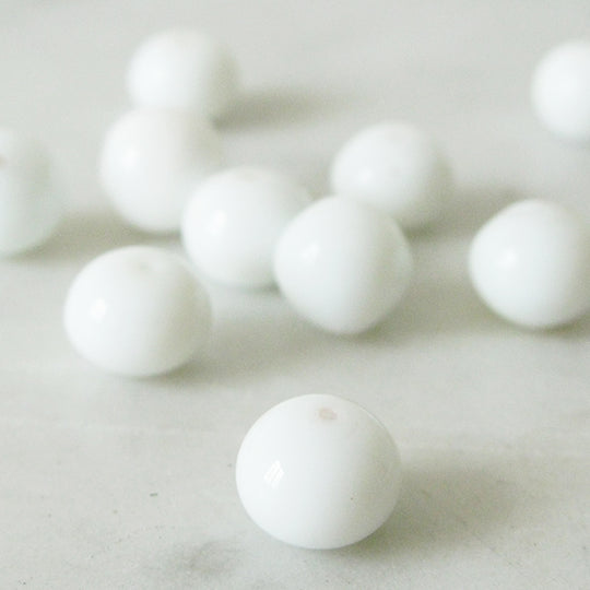 Kraal Muranoglas wit