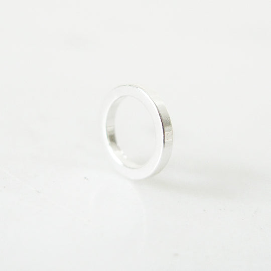 Ronde schakel mini zilver