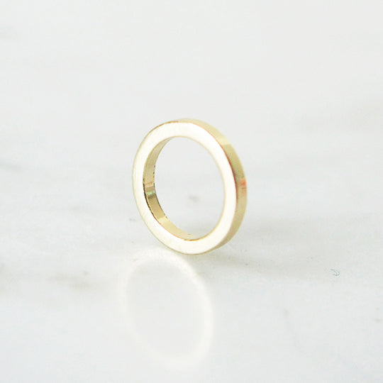 Ronde schakel mini goud