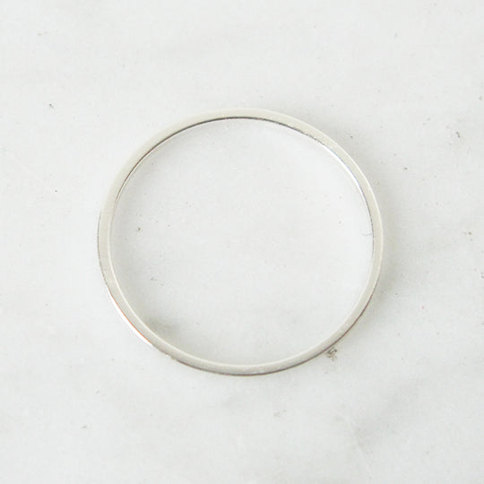 Ronde schakel zilver