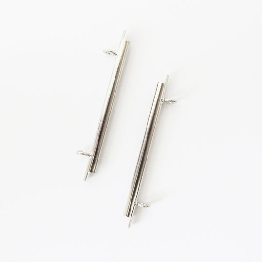 Eindstuk voor miyuki, verzilverd