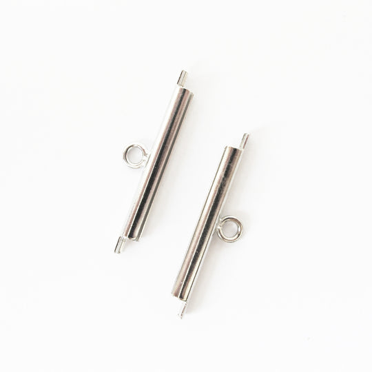 Eindstuk voor miyuki, verzilverd