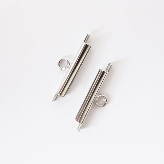 Eindstuk voor miyuki, verzilverd