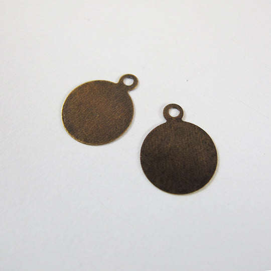 Ponsplaatje bedel rond