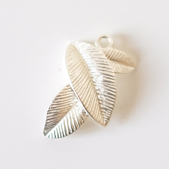 Link blaadje zilver
