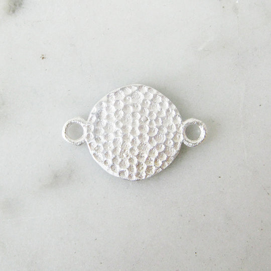 Link met textuur verzilverd