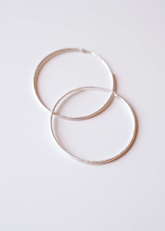 Creool zilver, geborsteld